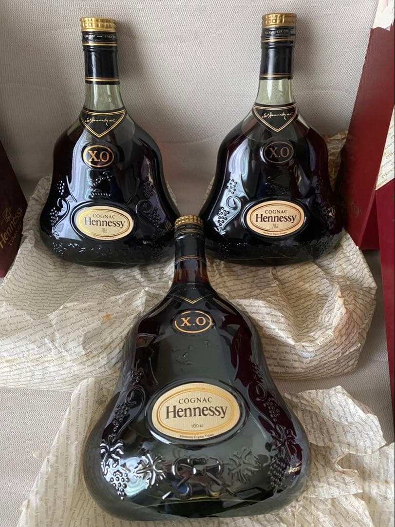 Hennessy XO COGNAC ヘネシー 3本セット