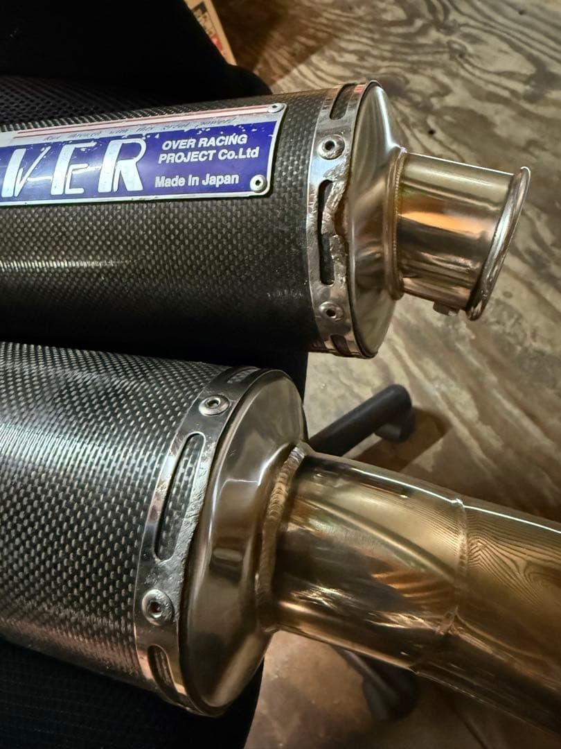 YAMAHA Vmax1200 OVERスリップオンマフラー