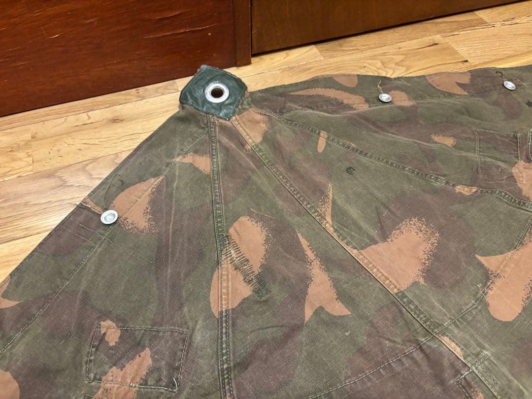 【軍幕屋】希少★ハンガリー軍テント★ビンテージ★軍余剰品★2枚組★