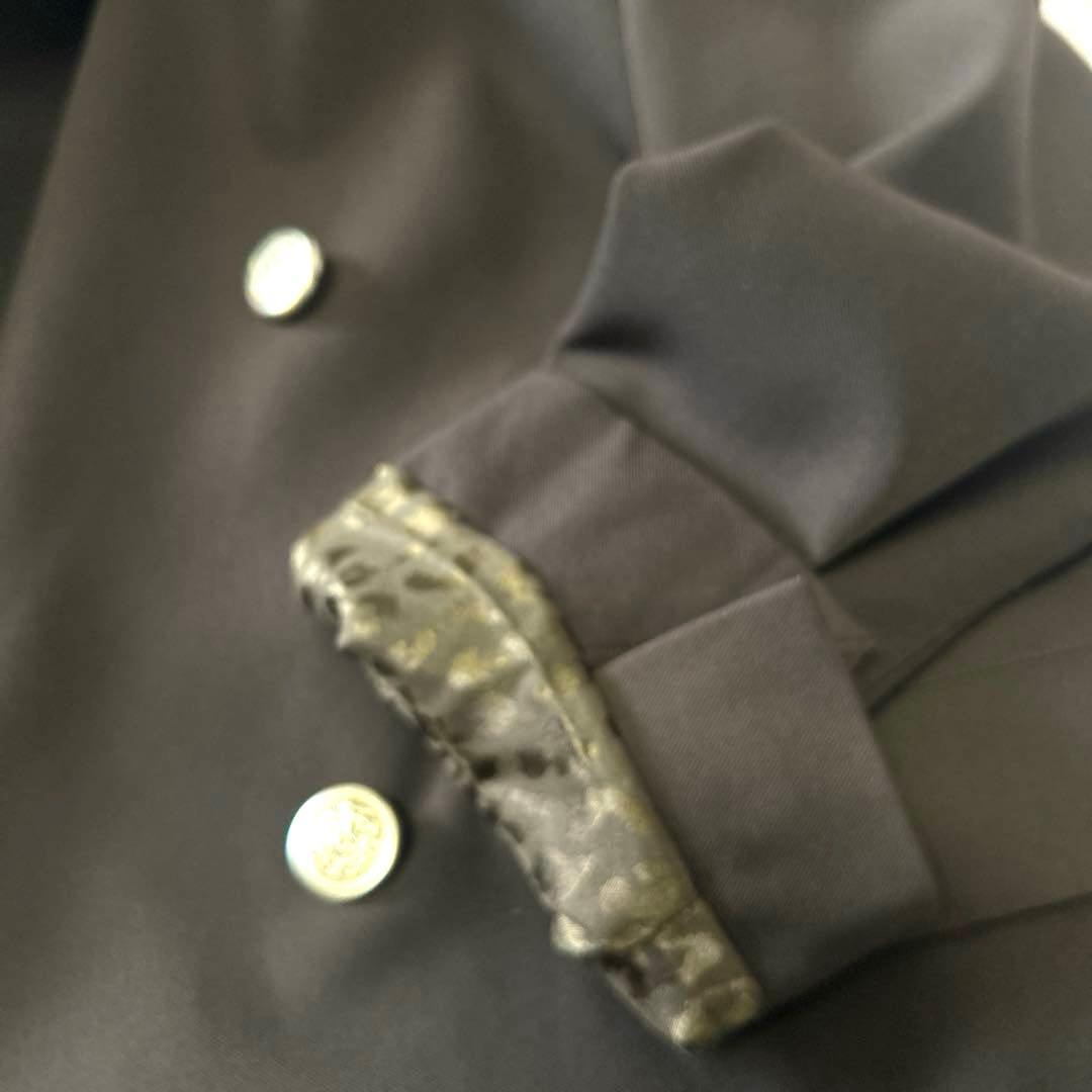 グレディブリリアン 未使用に近いブラウン ツイルテーラードダブルジャケットM38