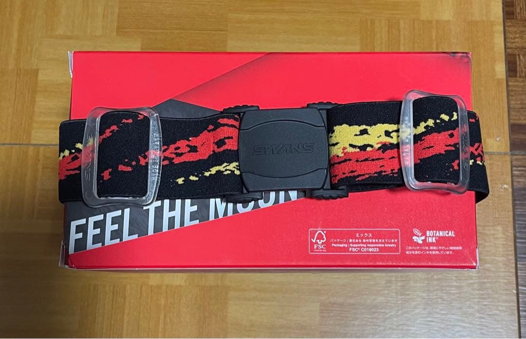 SWANS新品RACANゴーグル調光レンズ レッド人気カラー30%OFF眼鏡対応