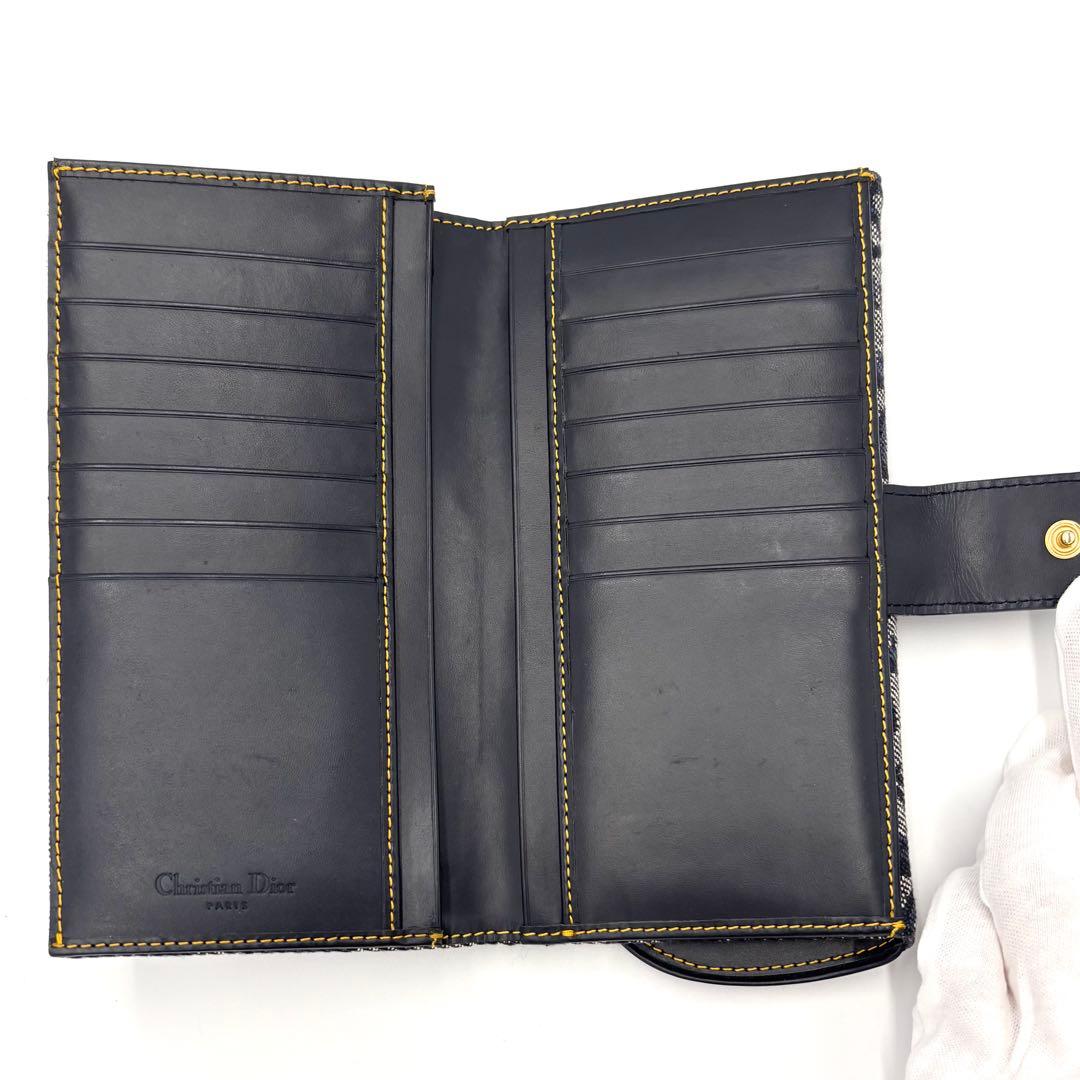 極美品✨Dior トロッター サドル オブリーク 財布