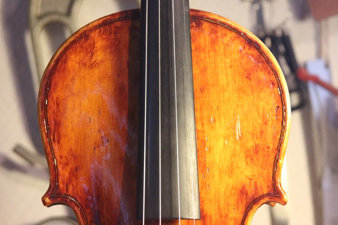 【12/30更新.製作楽器①】バイオリン(ガダニーニモデル) 4/4 2025