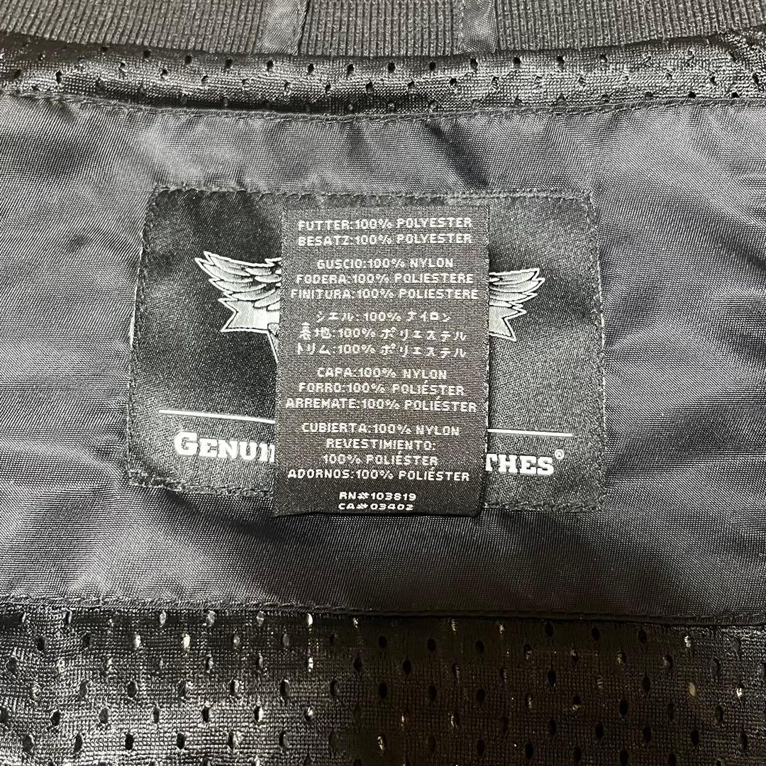 Harley-Davidson ナイロンジャケットファイヤーモチーフ MA-1