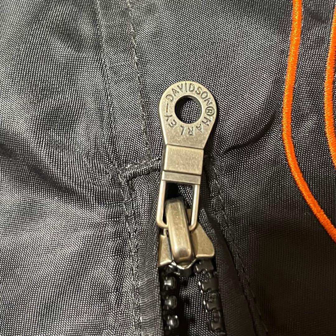 Harley-Davidson ナイロンジャケットファイヤーモチーフ MA-1