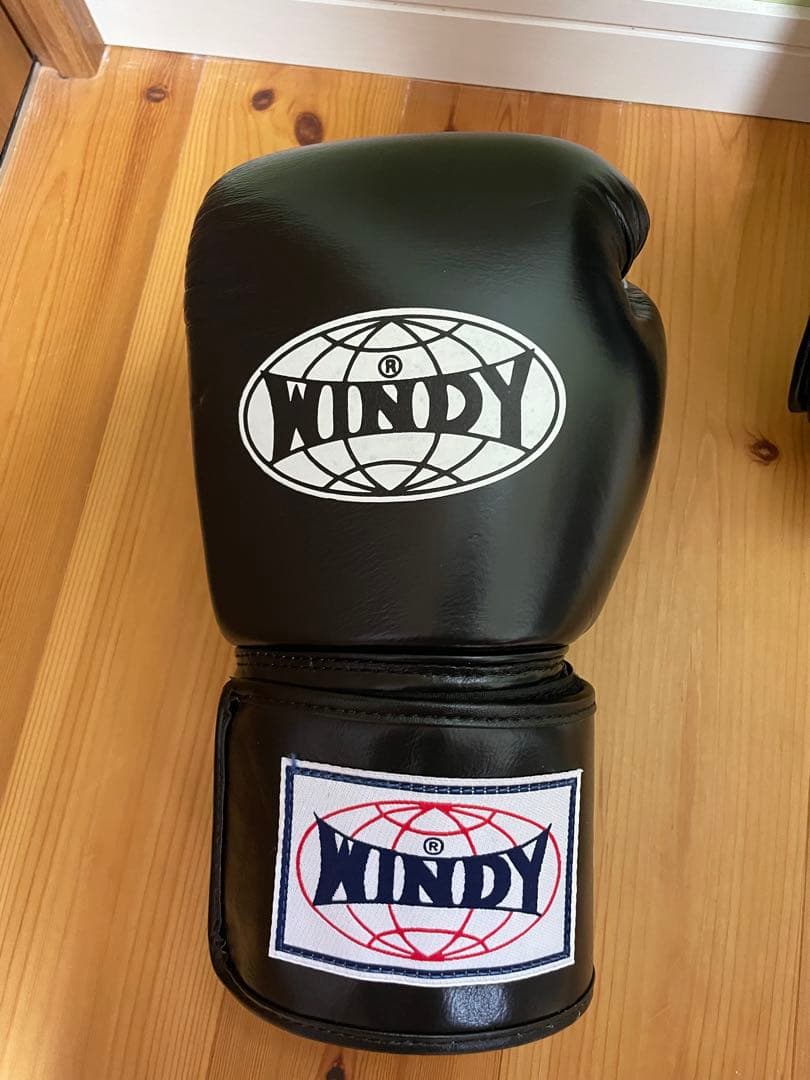 WINDY ボクシンググローブ 16ozブラック