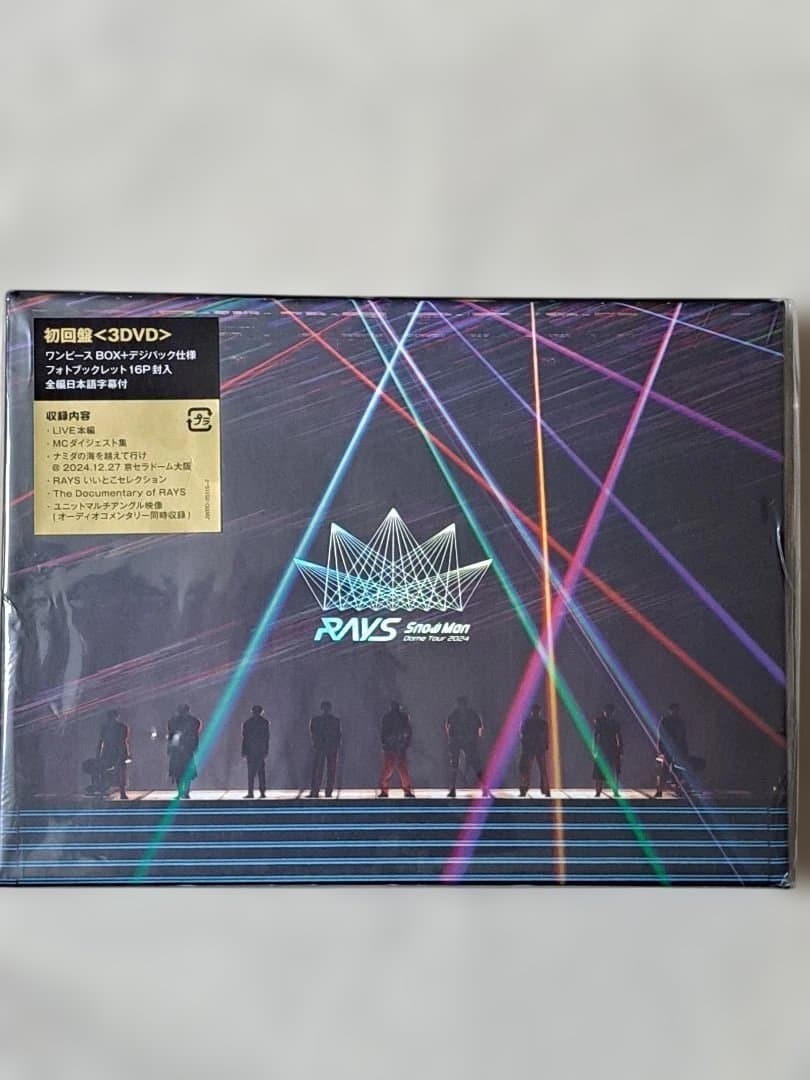 (新品未使用) Man　3DVD　RAYS Show Max 3DVD