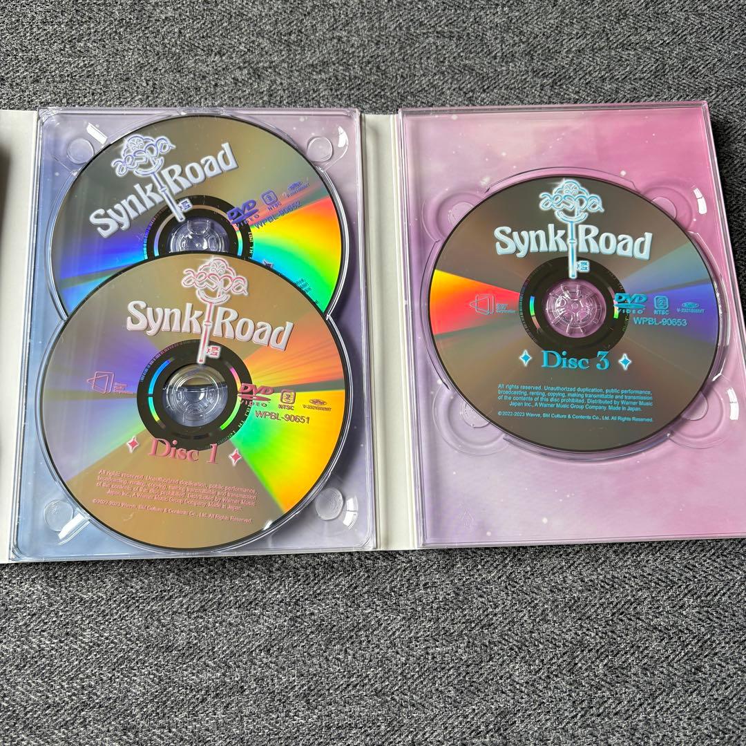 aespa synk road DVD 特典トレカ（ウィンター）付き