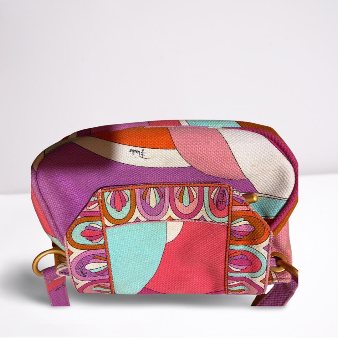 【エミリオプッチ】パリジェンヌ風ショルダーバッグ♪Emilio Pucci