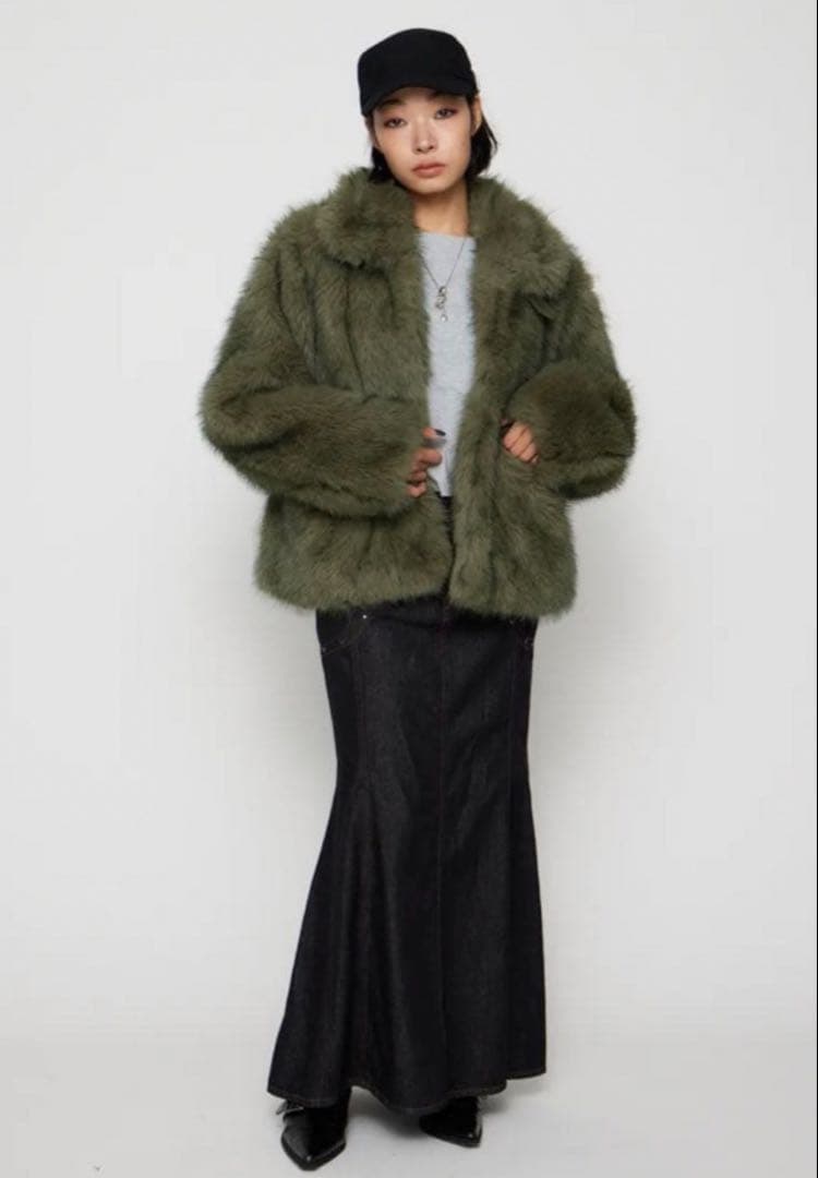 LAGUAGEMPOCKETPOINT FAUXFURコート