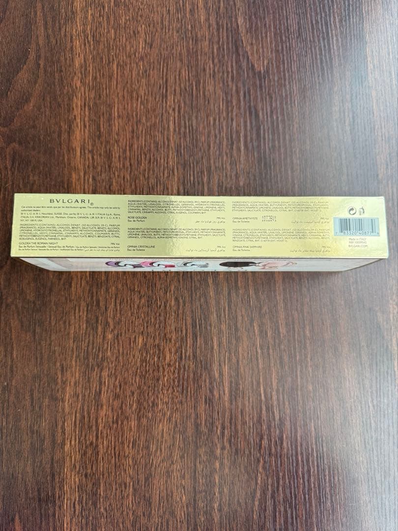 BVLGARI 香水 ミニボトル 5点セット 未使用 レディース ギフト