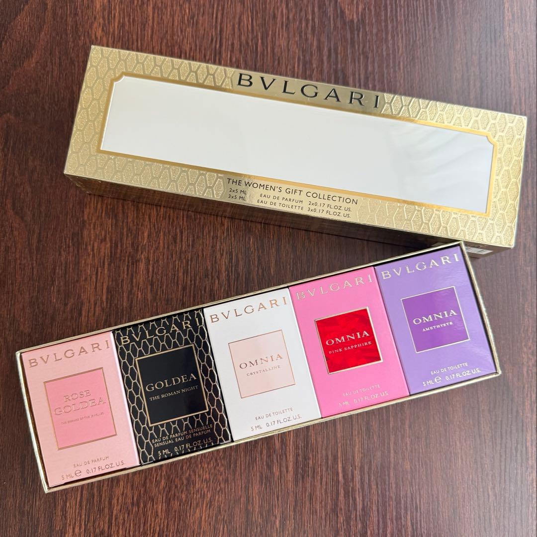 BVLGARI 香水 ミニボトル 5点セット 未使用 レディース ギフト