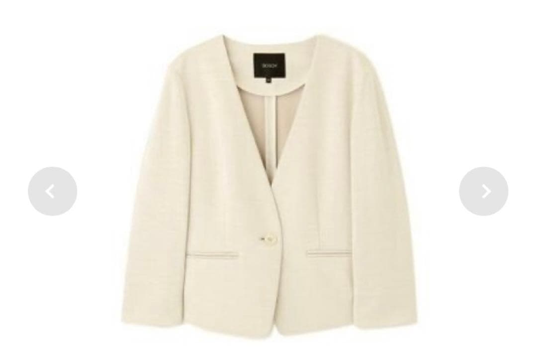 未使用品　ボッシュ モクロディセットアップジャケット　スカート　スーツ