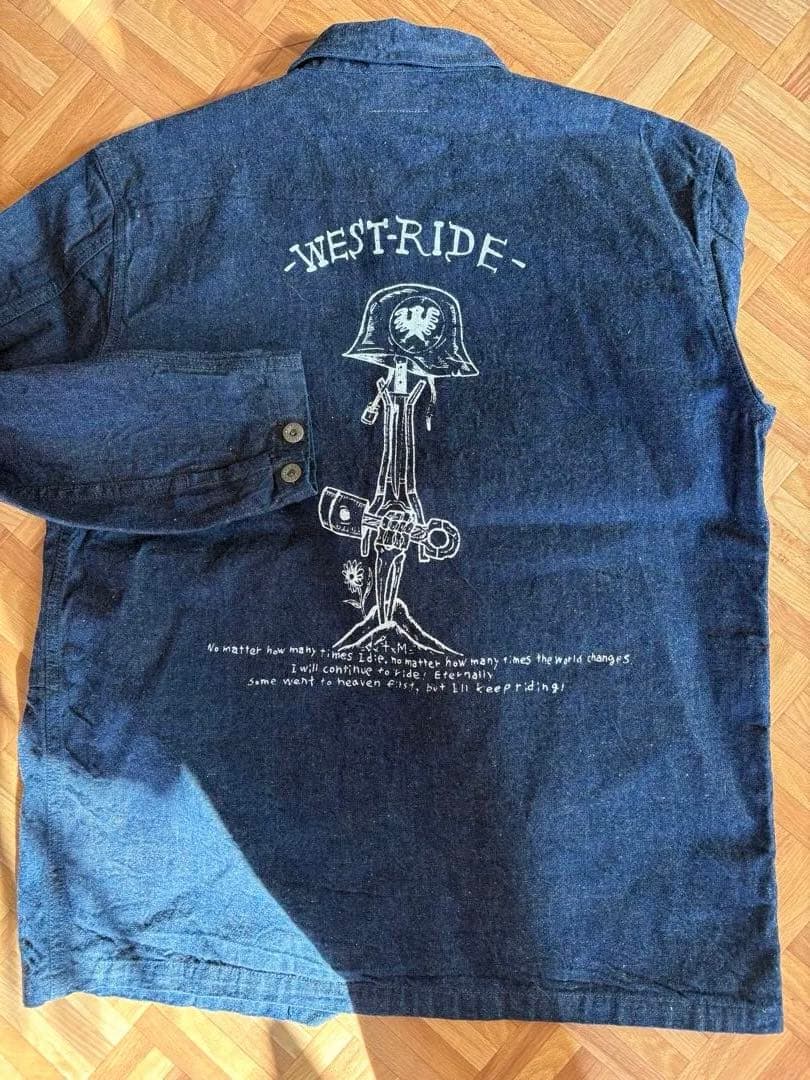 WEST RIDE CYCLE TOGS デニム カバーオール