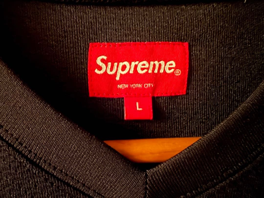 Supreme Football Jersey Black Lサイズ