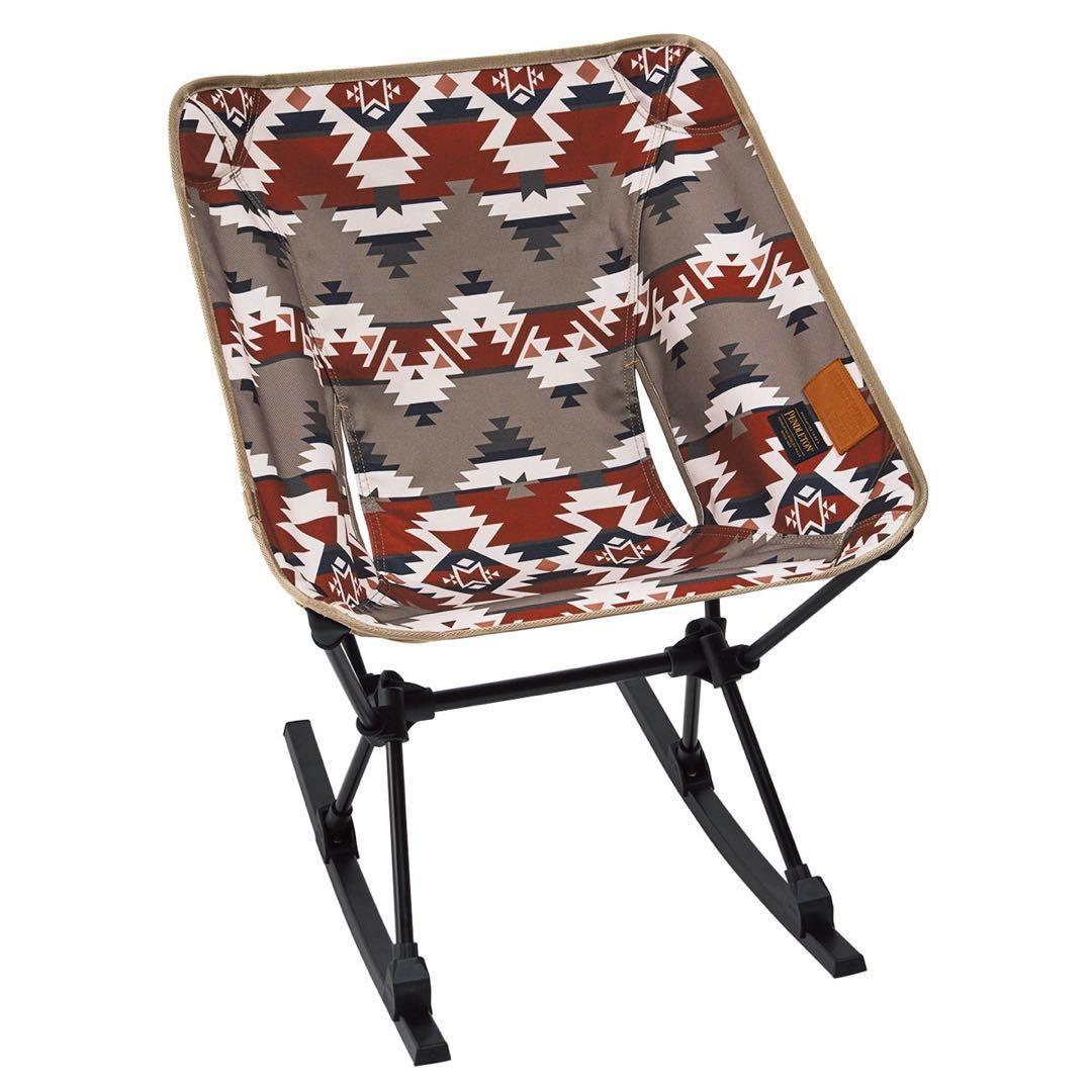 バ*ン様 ペンドルトン ヘリノックス ロッキングフット付 チェア 限定コラボ ア