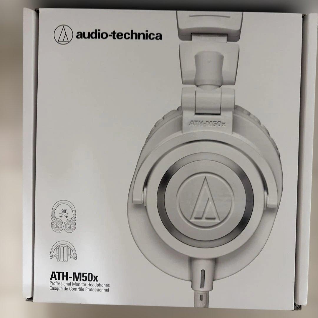 オーディオテクニカ audio-technica ATH-M50x ホワイト