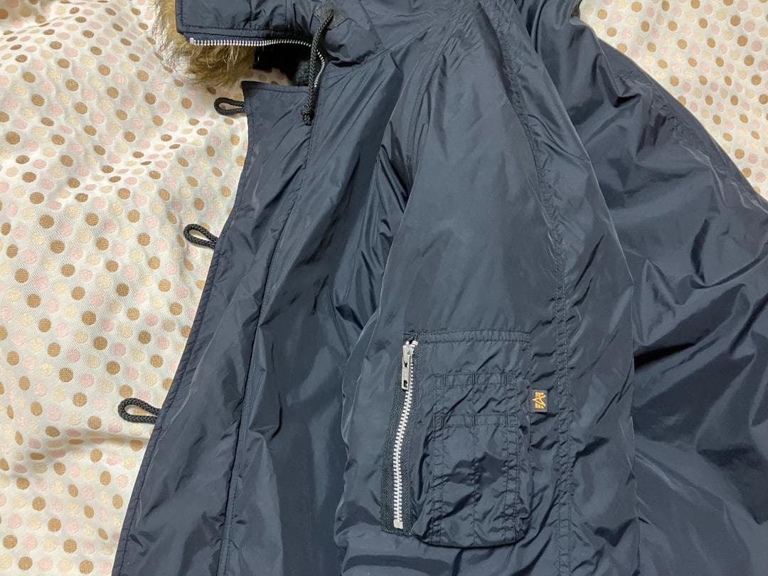 ALPHA アルファ N-2B フライトジャケット XL ブラック