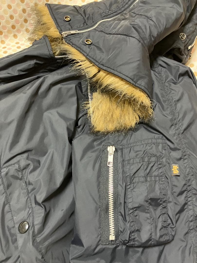 ALPHA アルファ N-2B フライトジャケット XL ブラック