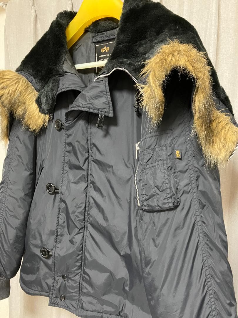 ALPHA アルファ N-2B フライトジャケット XL ブラック