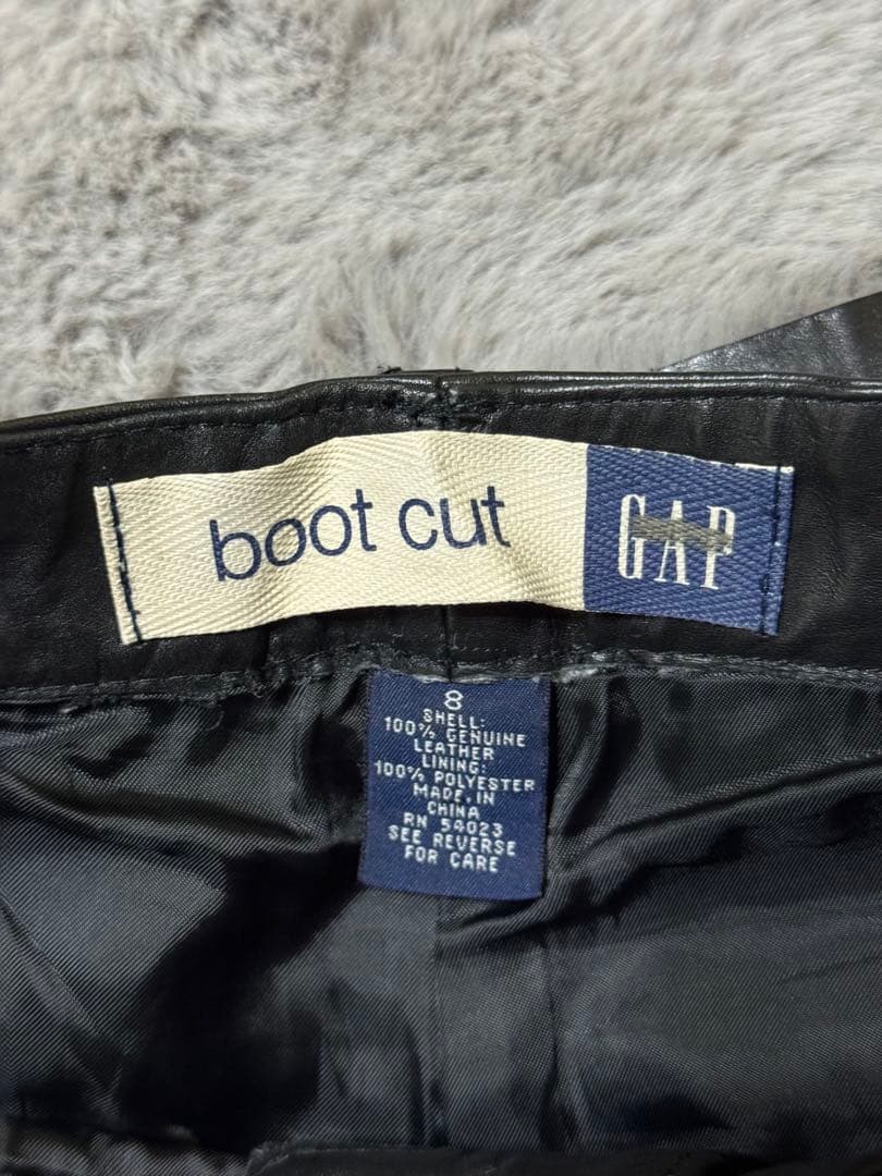 OLD GAP レザーパンツ W32L30
