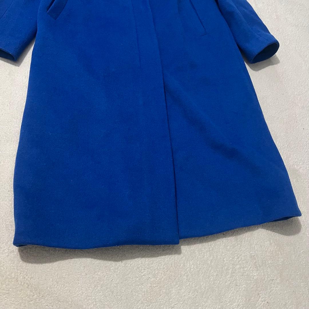 【アーバンリサーチ】（F）ロングコート アウター ウール混合 ファスナー 上品