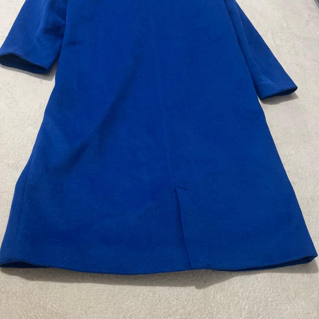 【アーバンリサーチ】（F）ロングコート アウター ウール混合 ファスナー 上品