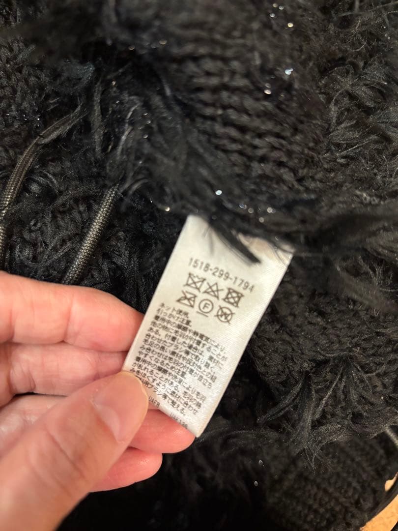 よっぴ　united arrows ミックスヤーン　ベスト　　レディニット