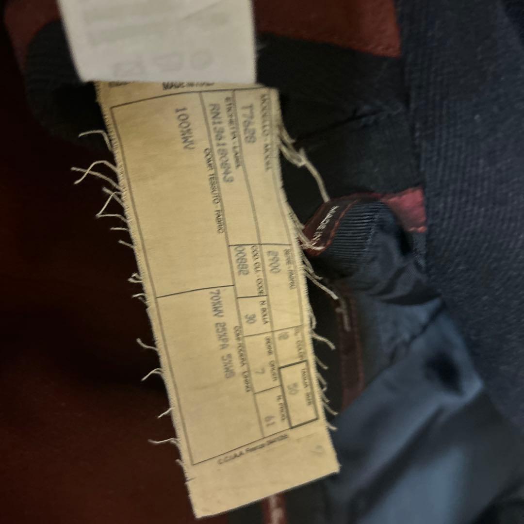 パピSalvatoreFerragamo ピーコート 黒. Mens M