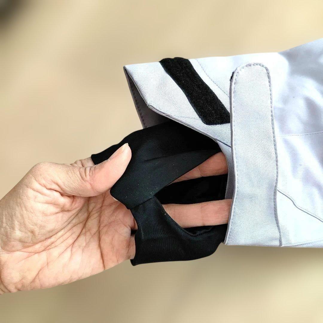 スノーボードウェア上下セット S寸　レディース　パープルグレー　スノボスキー