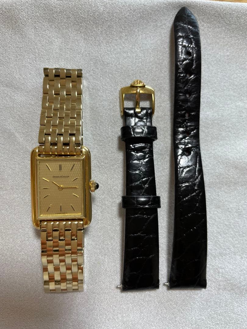 Jaeger-LeCoultre ルクルト タンク18KYG手巻時計