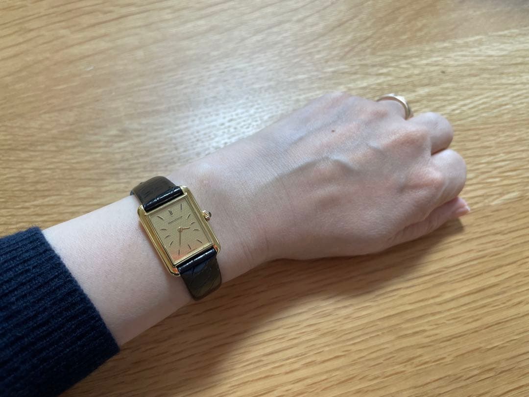 Jaeger-LeCoultre ルクルト タンク18KYG手巻時計