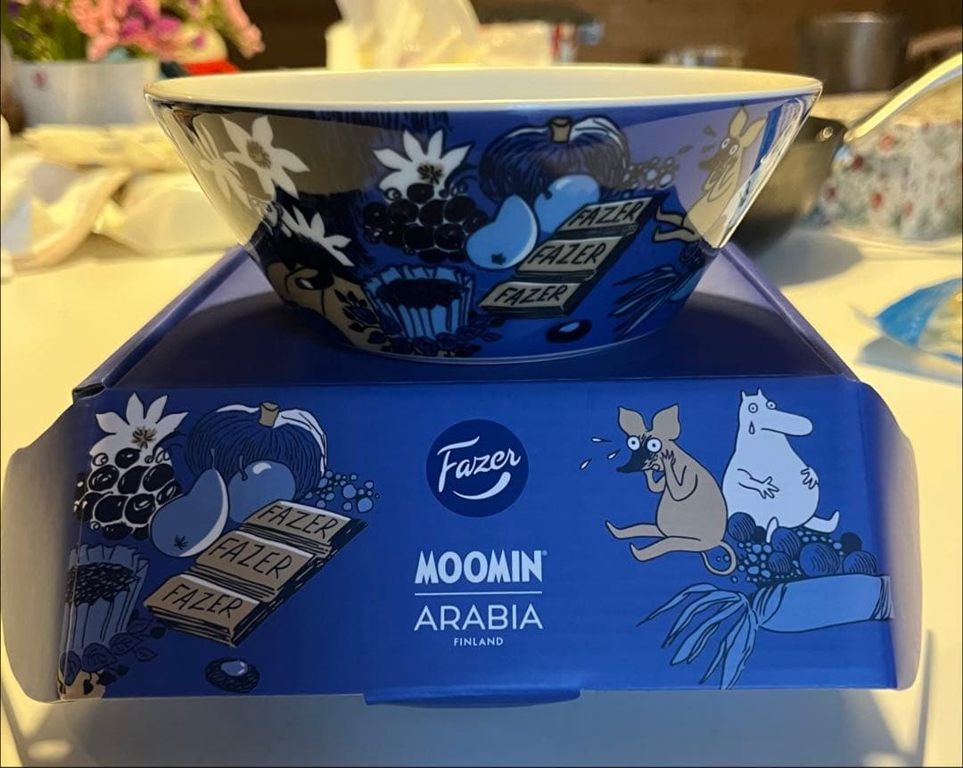 ムーミンFazer Arabia ボウル 15cmアラビア　80周年限定