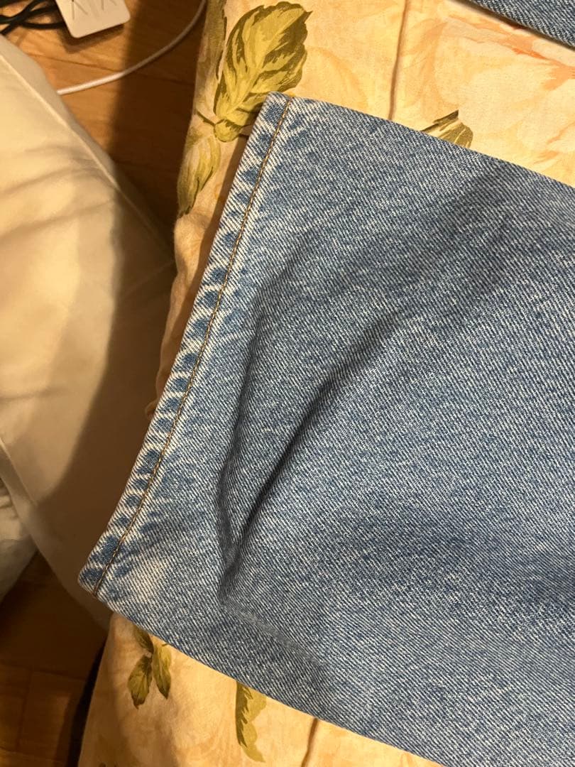 Supreme Baggy Jean 34インチWashed Blue 22FW