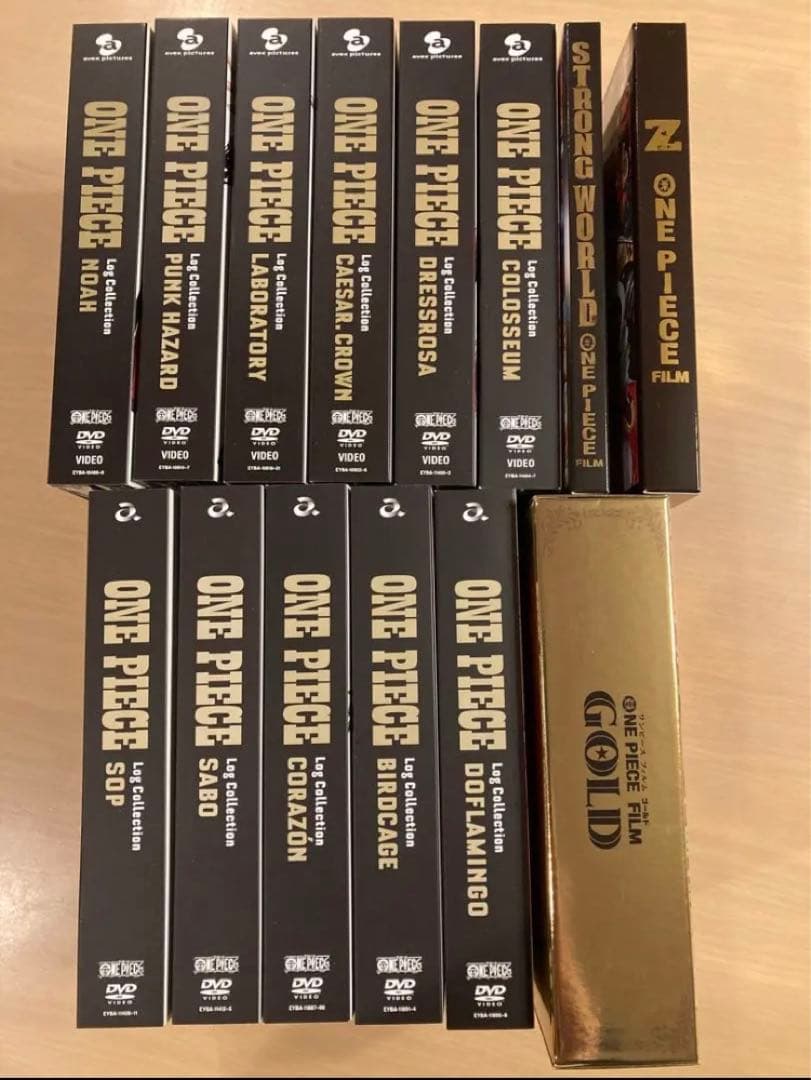 ONE PIECE ワンピース DVD ログコレクション 43巻 + 映画 ３巻