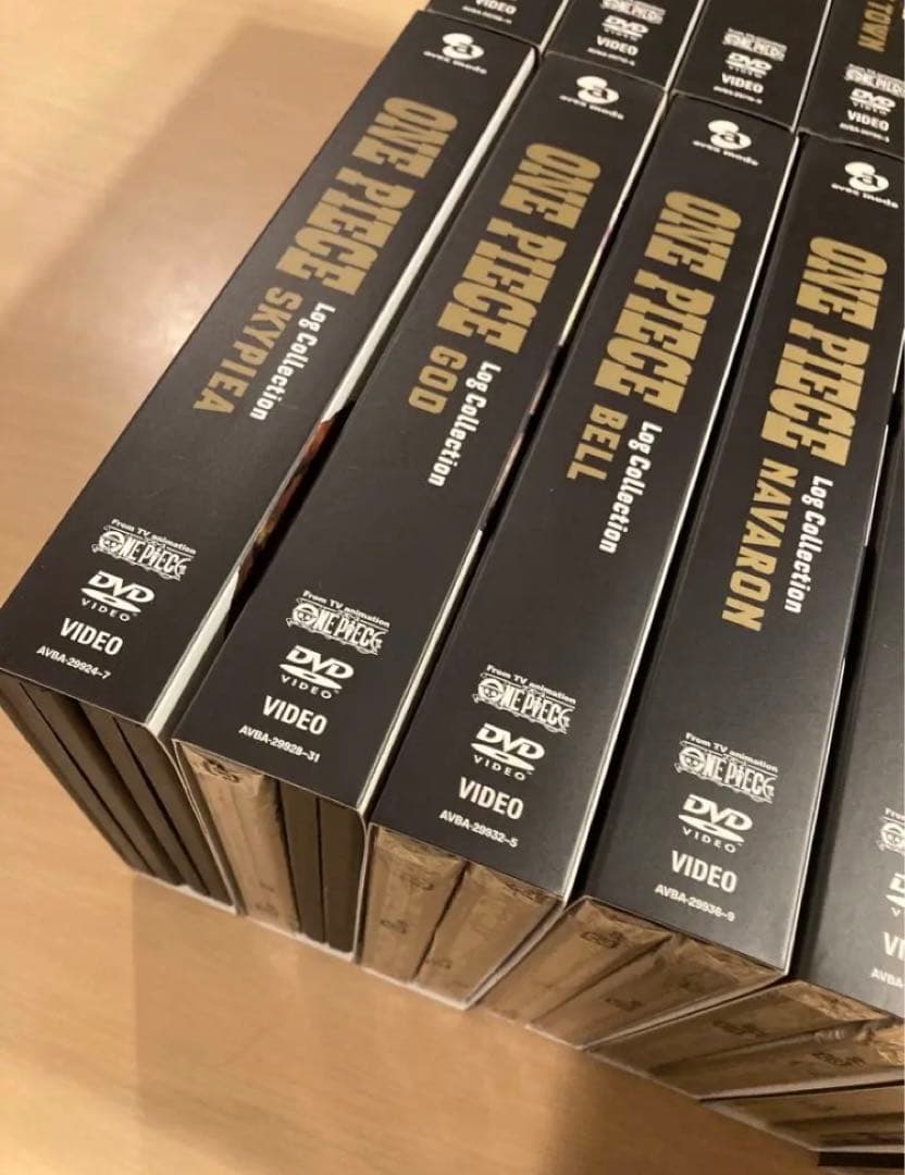 ONE PIECE ワンピース DVD ログコレクション 43巻 + 映画 ３巻