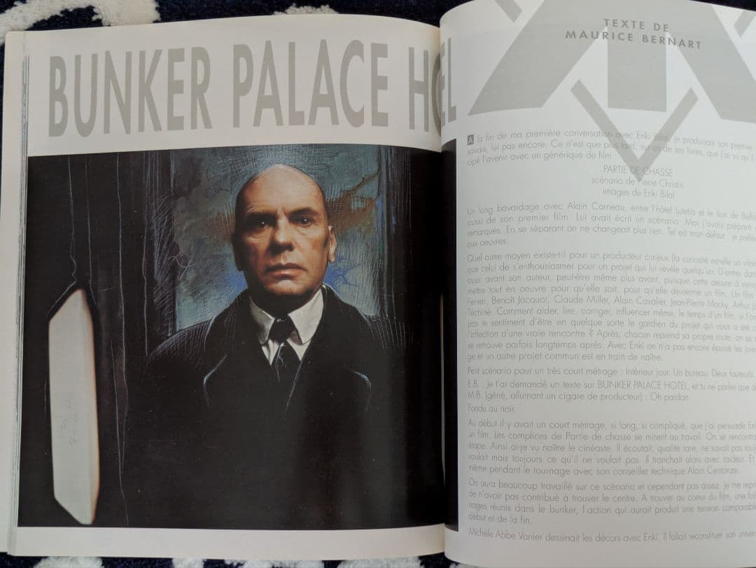 エンキ・ビラル 直筆サイン本「CATALOGUE UN/SUR/UN」