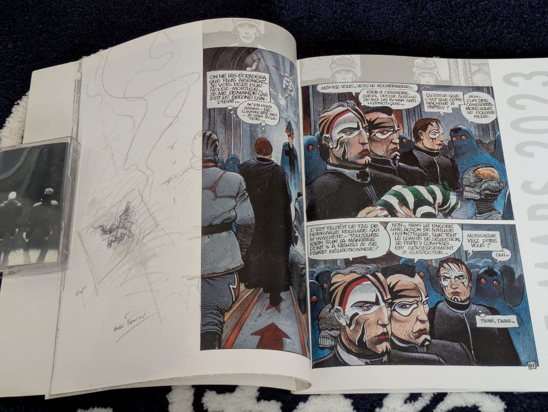 エンキ・ビラル 直筆サイン本「CATALOGUE UN/SUR/UN」