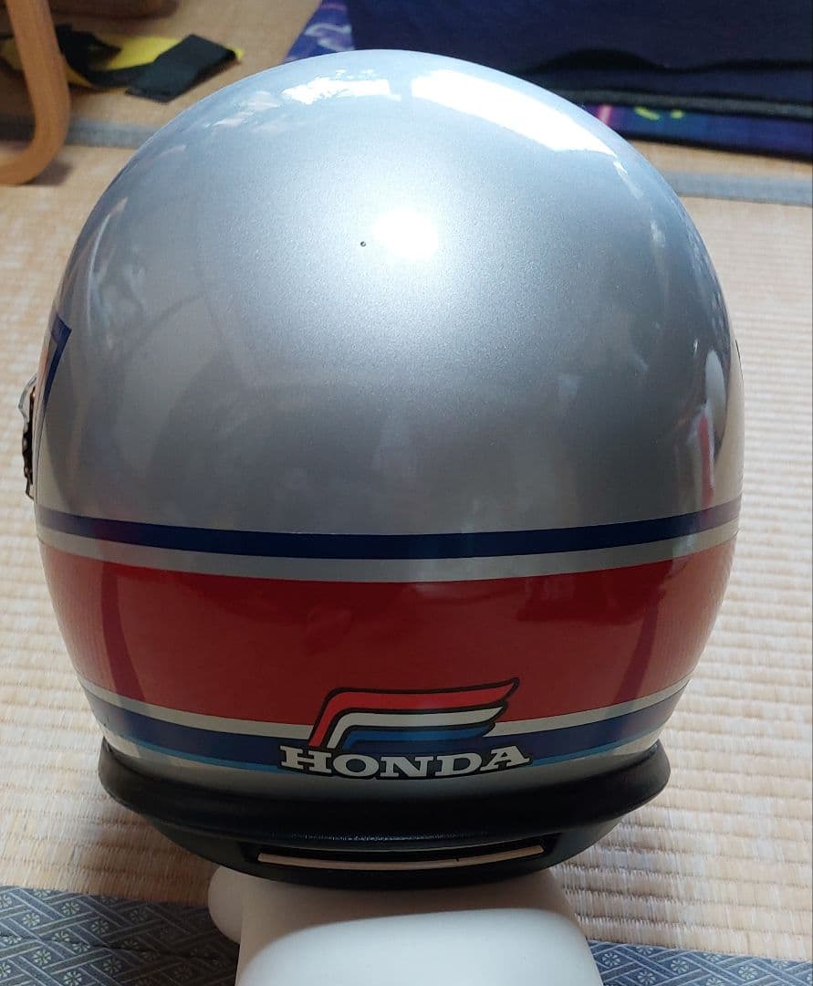 ショウエイ HONDA 純正 ヘルメット HONDAオプション シルバー 当時
