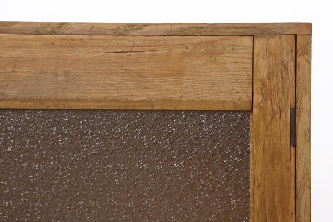 ※専用レトロ 無垢材 本箱 食器棚 書庫 戸棚 収納 キャビネット 水屋箪笥