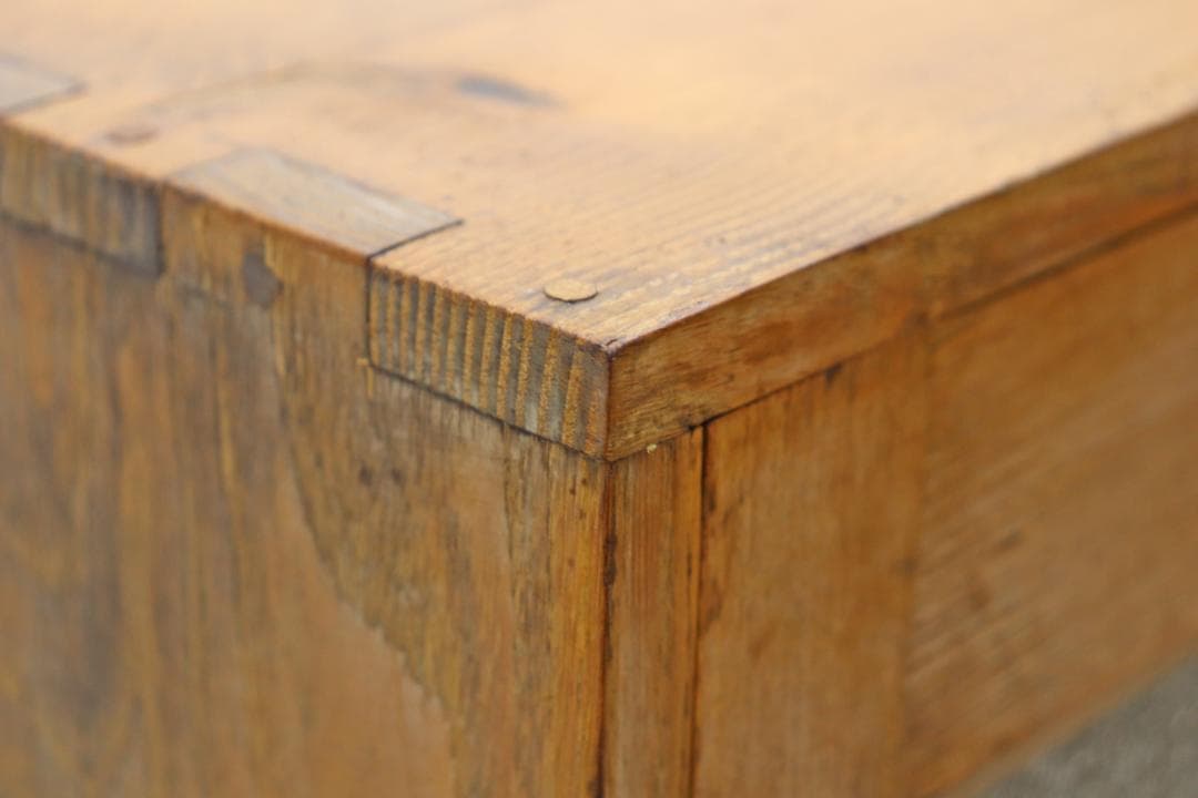 ※専用レトロ 無垢材 本箱 食器棚 書庫 戸棚 収納 キャビネット 水屋箪笥