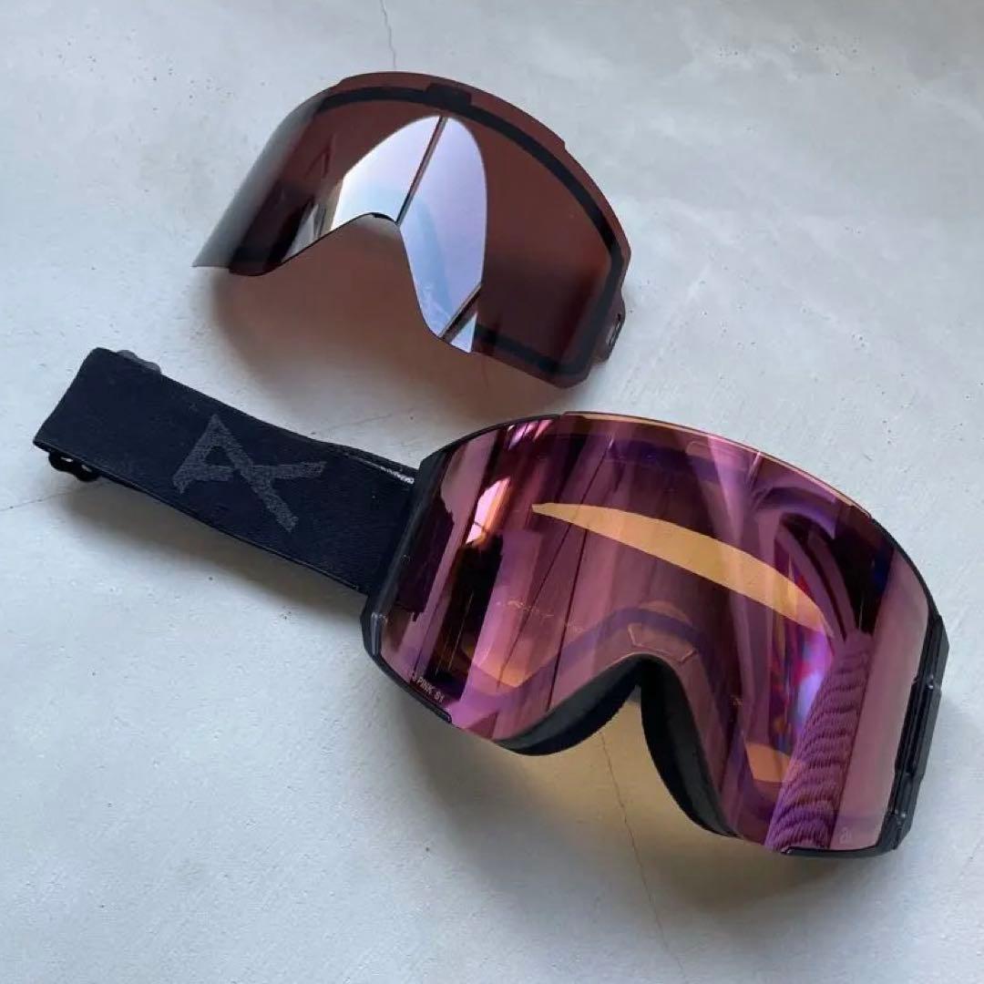 スキー・スノーボードアクセサリー ANON SYNC SonarSmoke+Perceive CloudyPink