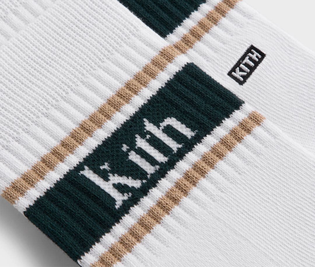 レッグウェア Kith Variegated Striped 3-Pack Socks