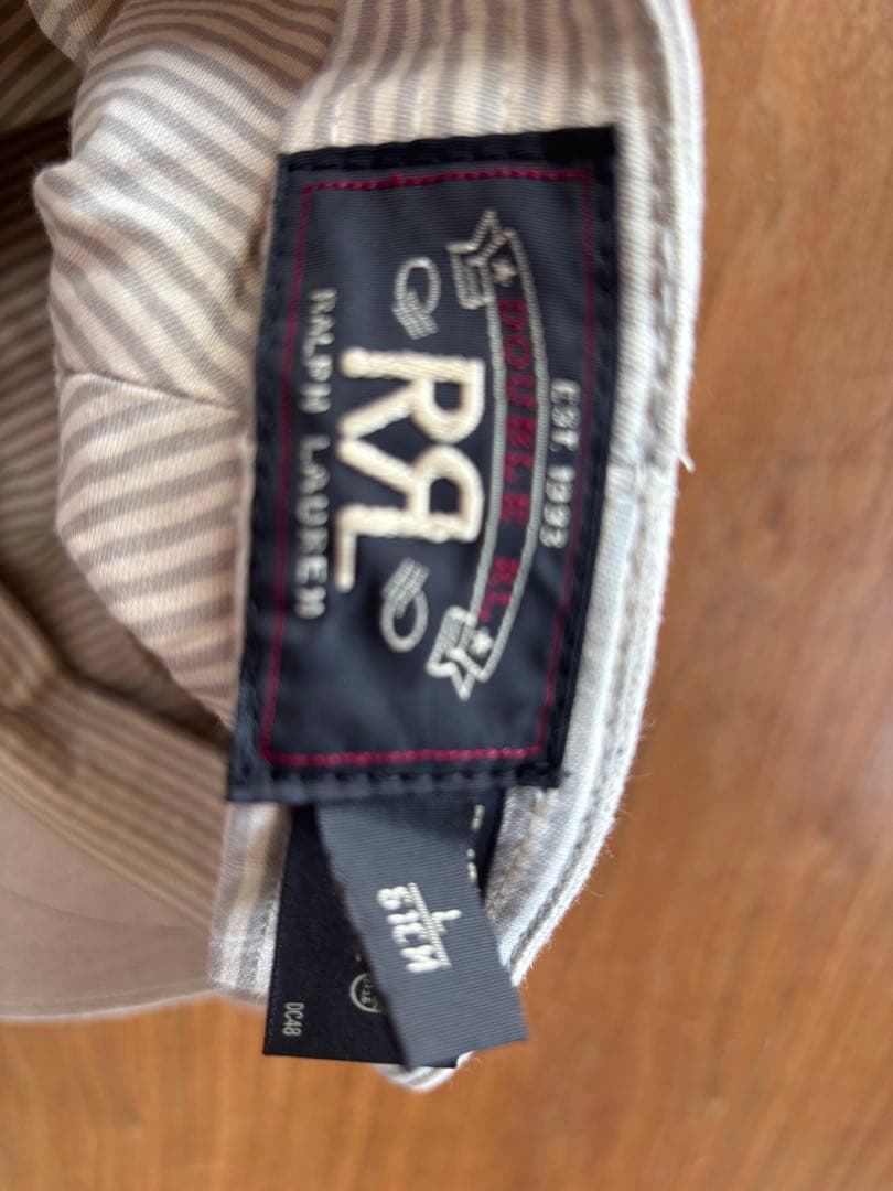 RRL L 61cm ベージュキャスケット