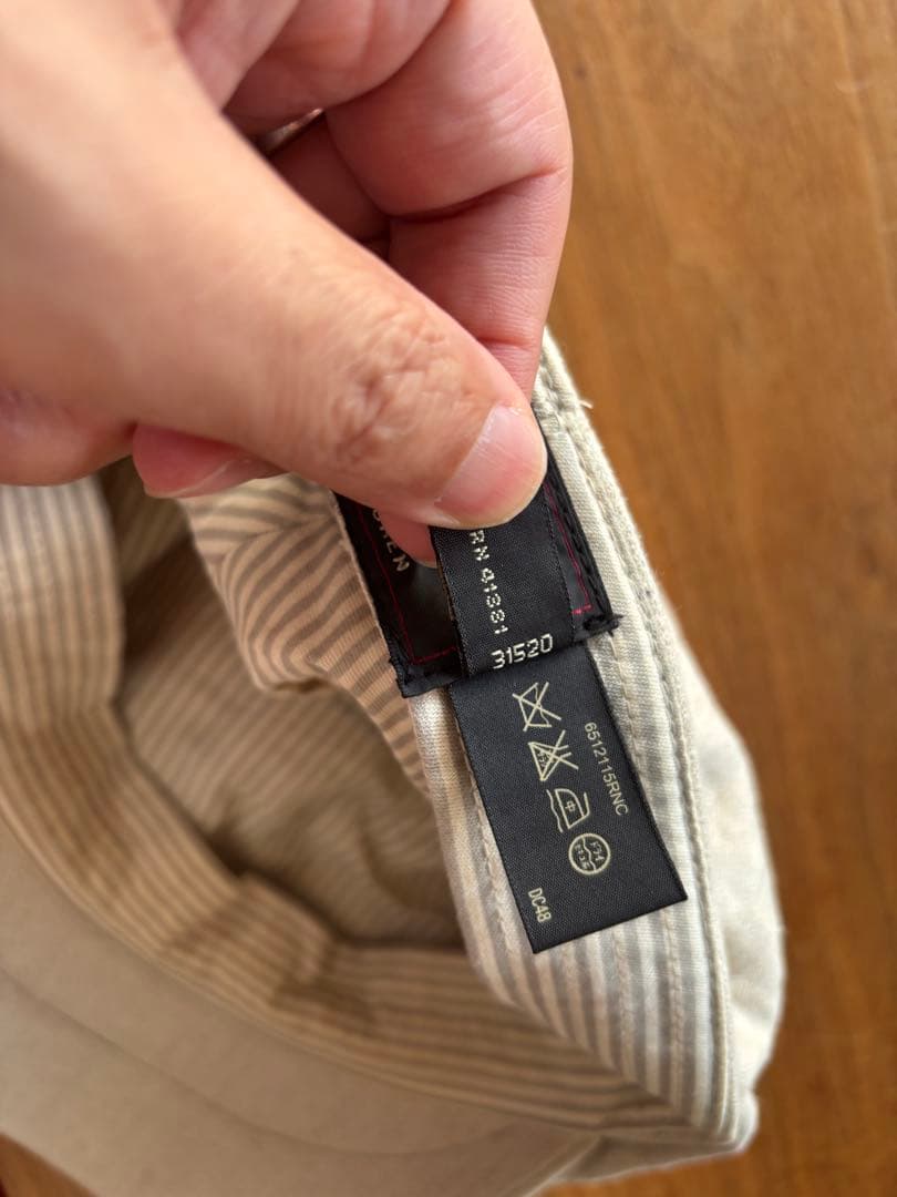 RRL L 61cm ベージュキャスケット