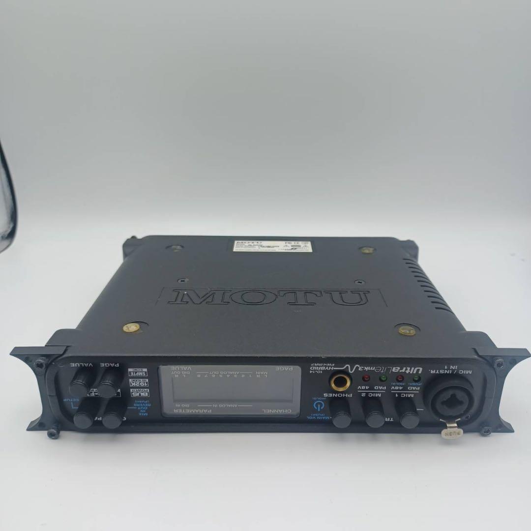 DTM・DAW MOTU Ultralite mk3 Hybrid