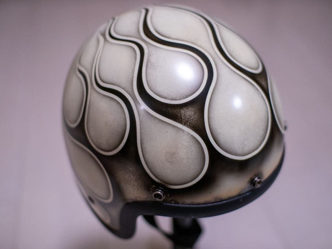 L 極小帽体　500tx スモールジェット　アイボリーエイジング黒フレア