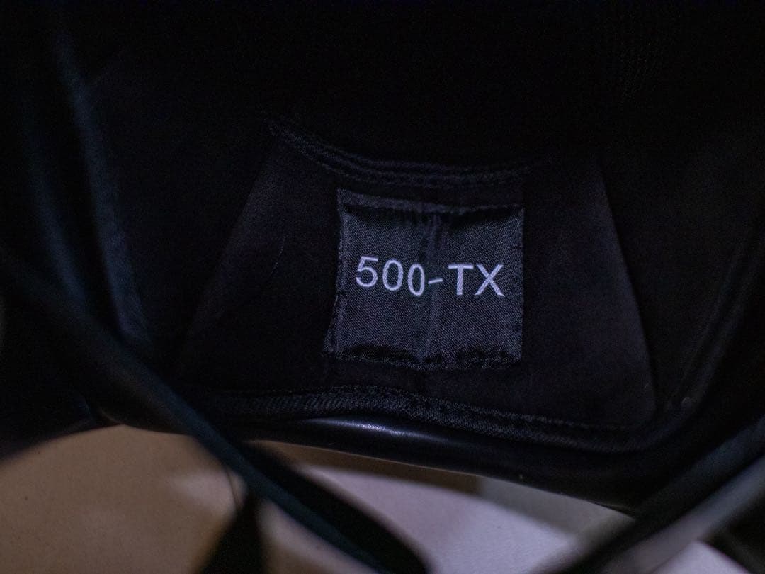 L 極小帽体　500tx スモールジェット　アイボリーエイジング黒フレア