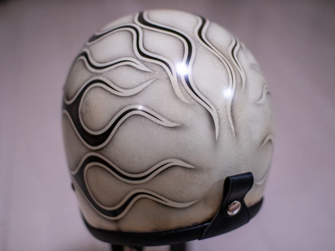 L 極小帽体　500tx スモールジェット　アイボリーエイジング黒フレア