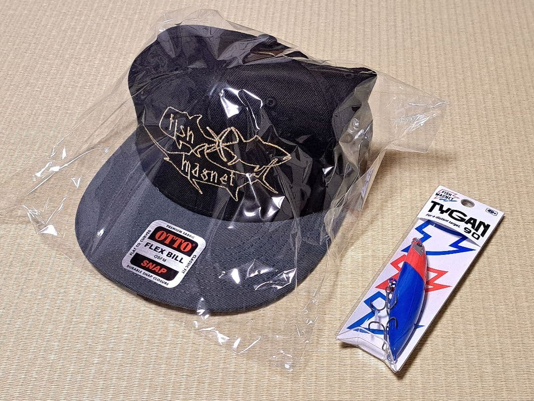 フィッシュマグネット　キャップとタイガン90限定カラーのセット